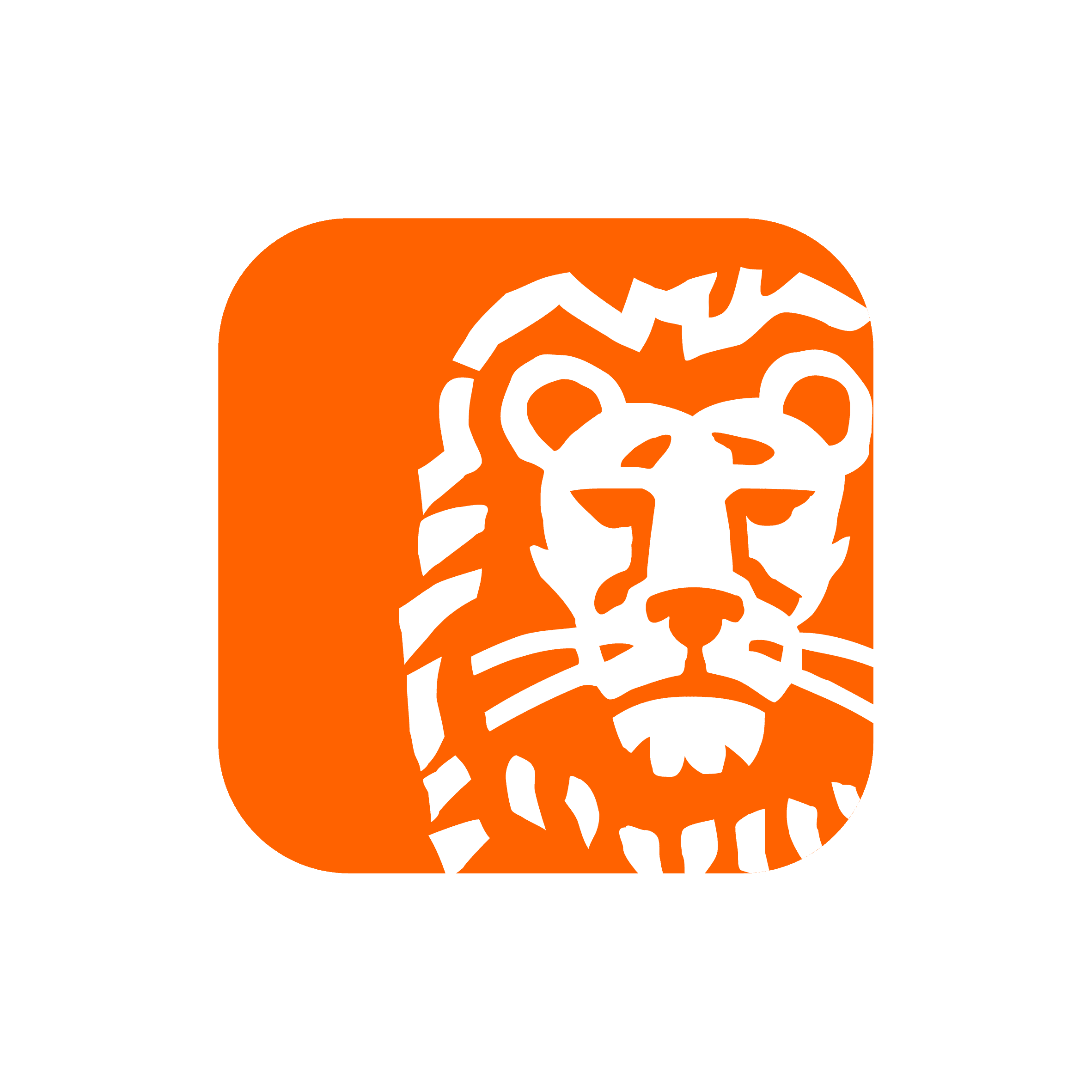 ING mobile banking logo